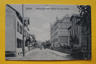 AK Idstein / Limburgerstrasse / 1905-1920 / Königl. Baugewerkschule
